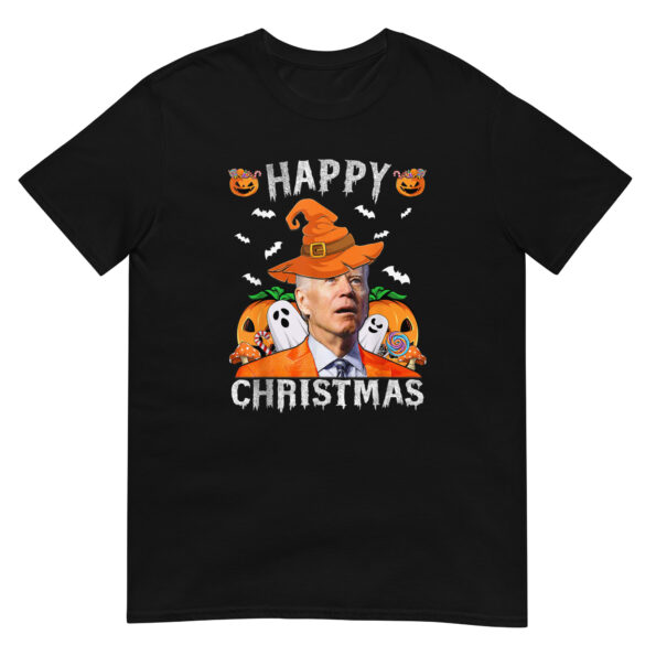 Happy Christmas anti-joe Biden funny Halloween Unisex T-Shirt